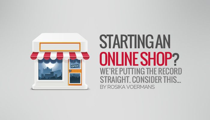 Starting an Online Shop?